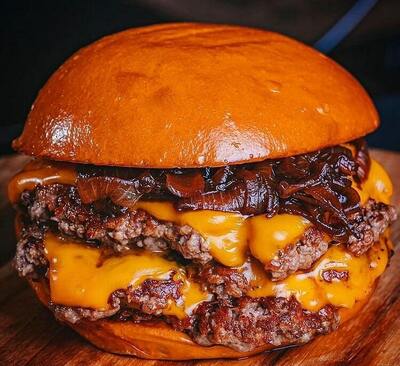 Foodies Double Smash Burger