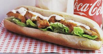 Southern Fried Chicken Baguette
