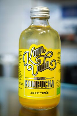 Kombucha Jengibre y Limón
