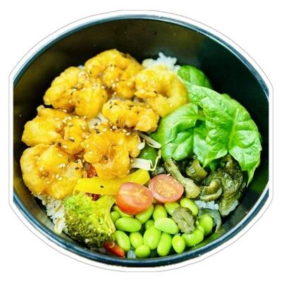Prawn Teriyaki Rice