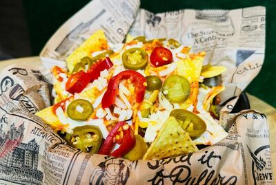 Gluten Free Spicy Cheesy Nachos