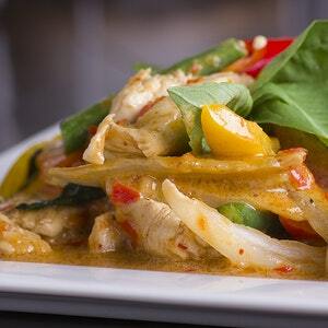 Stir-Fried With Red Curry