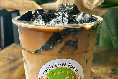Cafe Sương Sáo / Grass Jelly Coffee