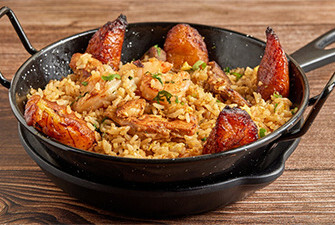 Chaufa Mixed Rice (Arroz Chaufa Mixto)