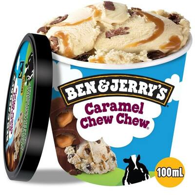 B&J Cup Caramel Chew Chew