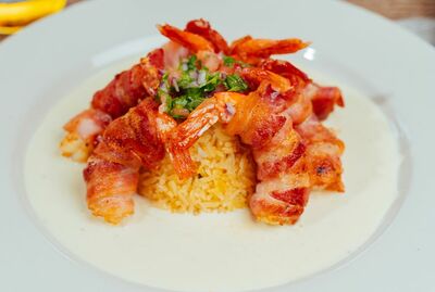 Camarones a la momia (Bacon Wrapped Shrimp)