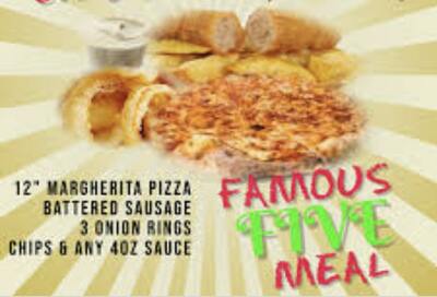 Borza Famous 5 Meal