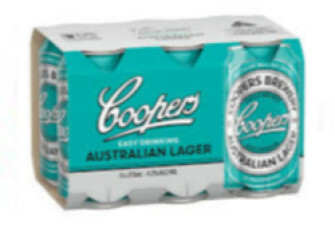 Coopers Lager Range