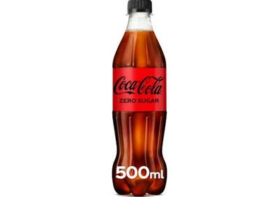 Coca-Cola Zero Sugar, 500ml.