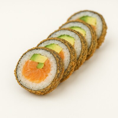 Salmon Avocado Firecracker Rolls (6 pcs)