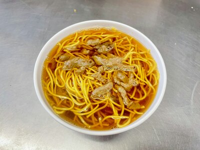 Beef with Soft Noodle Soup