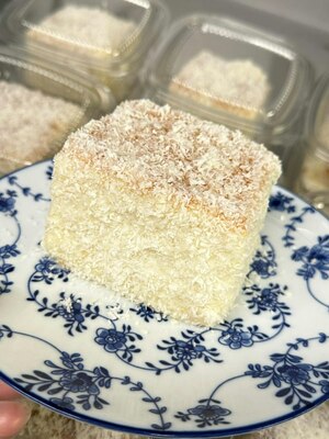 Bolo de coco 🥥 gelado & molhado