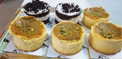 Chesacake de pistacho