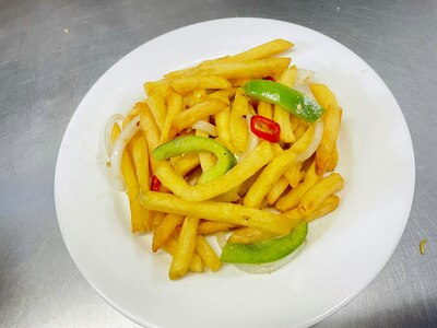 Chips with Chilli Salt