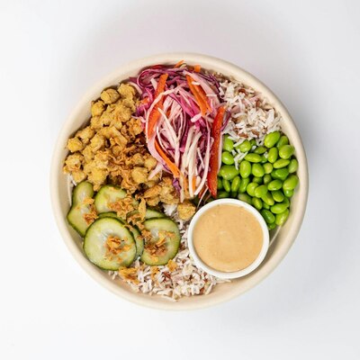 Satay-sfied Chickpea Bowl 🥬