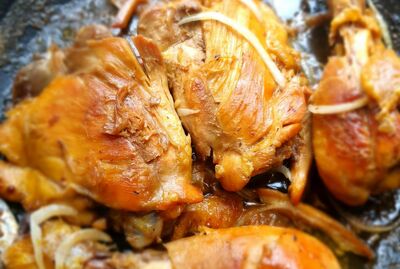 Pollo a la Cazuela