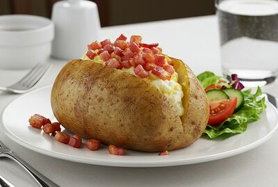 Jacket Potato & Bacon