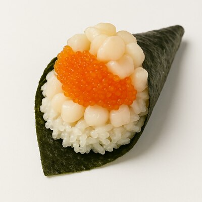 Scallop Masago Temaki