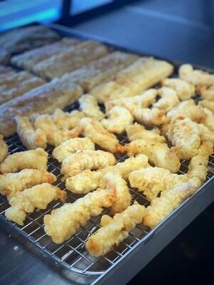 Fresh King Prawns in Crispy Batter