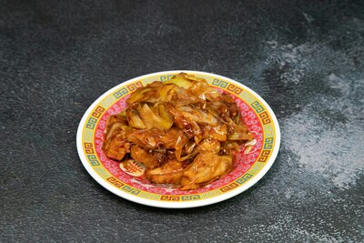Duck Slices in Hot Peking Sauce 京葱鸭肉片