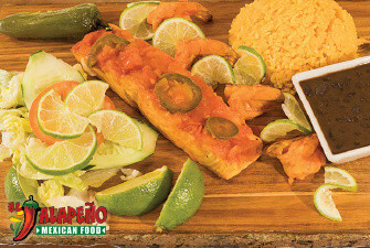 SALMON WITH SHRIMP