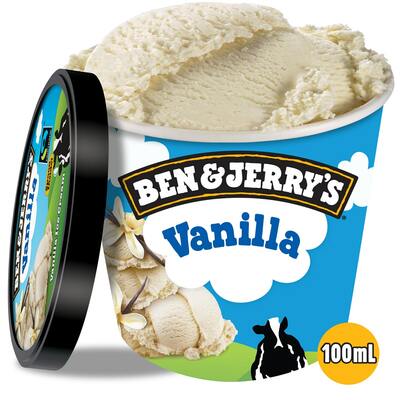 B&J Cup Mini Vanilla