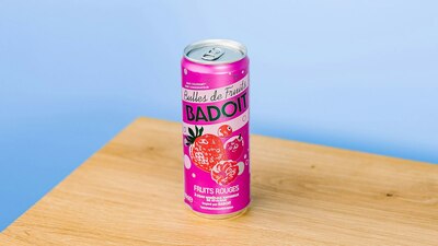 Badoit bulles de fruits f.rouges 33cL