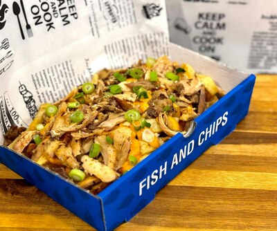 Chicken Gyros Loaded Chips