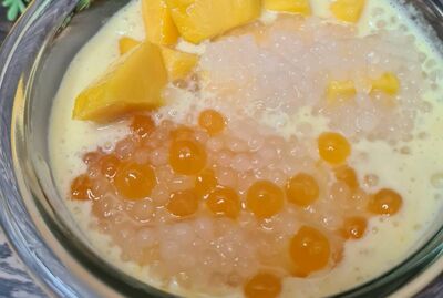 M5.   Mango Sago mango pop