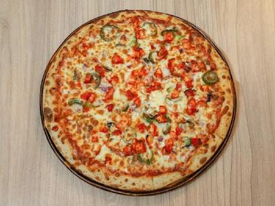 Desi Vegi Pizza