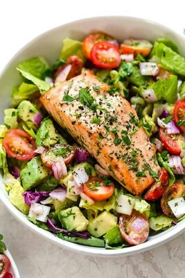 Salmon Avocado Salad