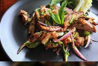 Moo Nam Tok - หมูนำ้ตก