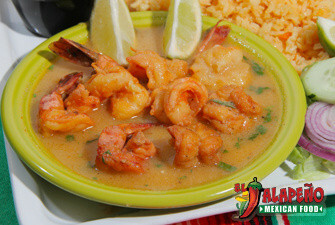 SHRIMP WITH GARLIC SAUCE