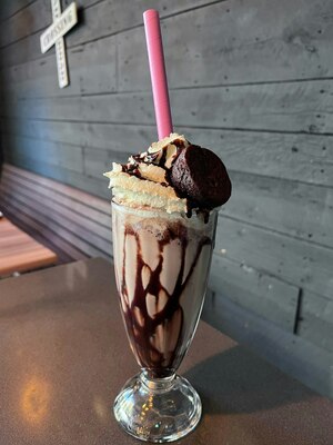 Brownie Milkshake | Brownie Lait frappé