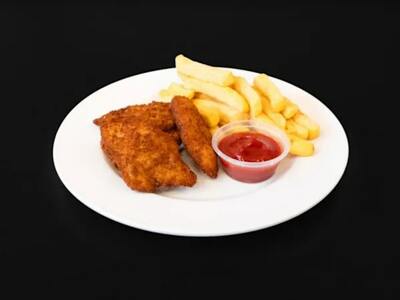 Chicken Goujons & Chips