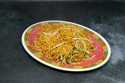 Fried Noodle with Beansprout 芽菜炒面