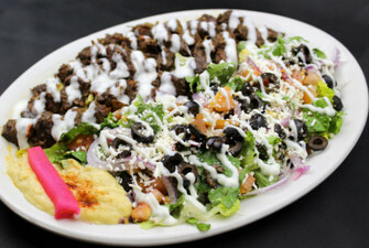 Beef Shawarma Platter