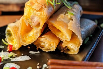 Korean Style Spring Roll  韩式春卷