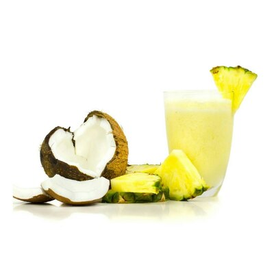 Pineapple-Coconut Milkshake / Lait Frappé Ananas-Coco