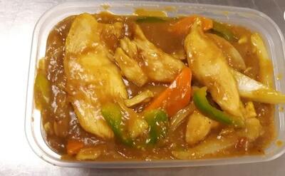 Chicken in Satay Sauce 沙爹鸡