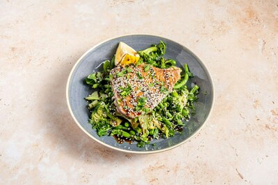 Tuna Steak & Market vegetables