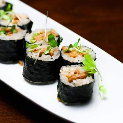 14. Natto Maki (8 pzs)
