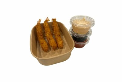 Crispy shrimps