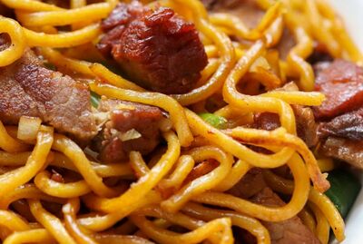 叉烧面 Roast Pork Chow Mein
