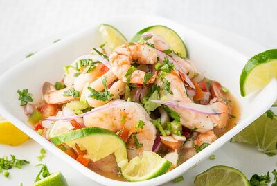 ENSALADA DE CEVICHE  - MIXTA DEL MAR  (Por libra, $9/lb).