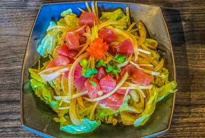 Hawaiian Tuna Poke Salad