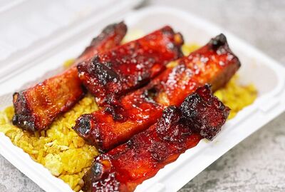 Combo Bar-B-Q Spare Ribs (on bones)