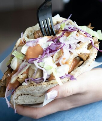 Breaded Chicken Kebab