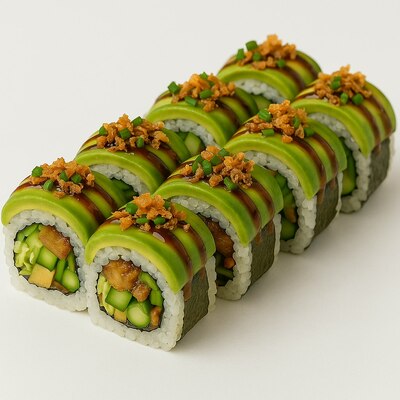 Vegan Dragon Roll (8 pcs)