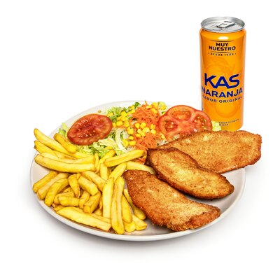 Menú de Pechugas Rebozadas